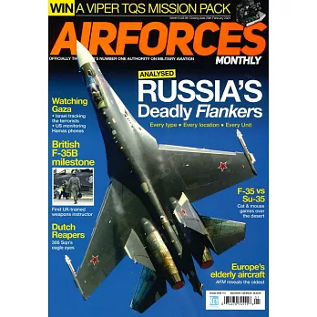AirForces MONTHLY 1月號/2024
