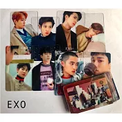 韓國KPOP週邊 EXO 透明寫真卡 25入 - EXO