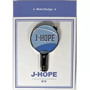 韓國KPOP週邊 BTS 防彈少年團 金屬徽章 - j-hope 鄭號錫 手燈造型