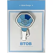 韓國KPOP週邊 BTOB 金屬徽章 - BTOB 手燈造型