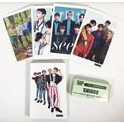 韓國KPOP週邊 SHINEE 照片寫真卡 56入 - SHINEE (綠)
