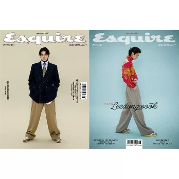 Esquire KOREA (韓文版) 2019.10 封面隨機出貨 (航空版)