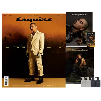 Esquire KOREA (韓文版) 2020.2 封面隨機 (航空版)