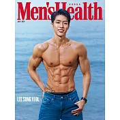 MEN’S HEALTH KOREA (韓文版) 2021.7 封面隨機出貨 (航空版)