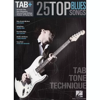 TAB+25最藍調曲選吉他譜