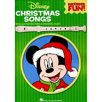 迪士尼木笛樂譜-聖誕歌曲