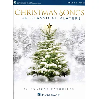 聖誕經典曲選大提琴附鋼琴伴奏譜附伴奏音頻網址