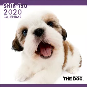 博客來 大頭狗 西施犬年掛曆