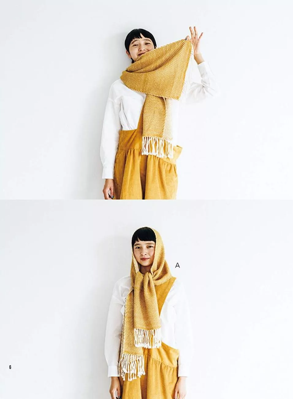 綾織圍巾3種