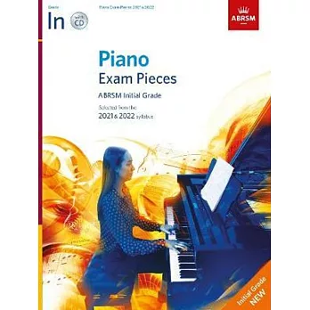 英國皇家 2021-2022 鋼琴考試指定曲 最初級(附CD)