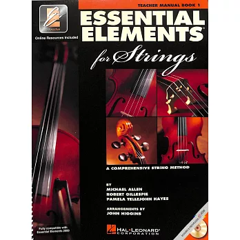 Essential Elements 教師手冊 (含線上音樂教學) 第一冊
