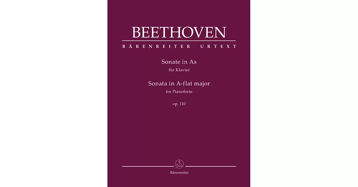 貝多芬：A大調 鋼琴奏鳴曲 Op.110 | 拾書所
