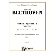 貝多芬：弦樂四重奏 第3冊 Op.127、Op.130、Op.131、Op.132、Op.133、Op.135