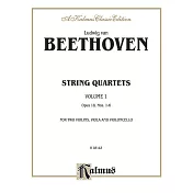 貝多芬：弦樂四重奏 第1冊 Op.18 第1-6號