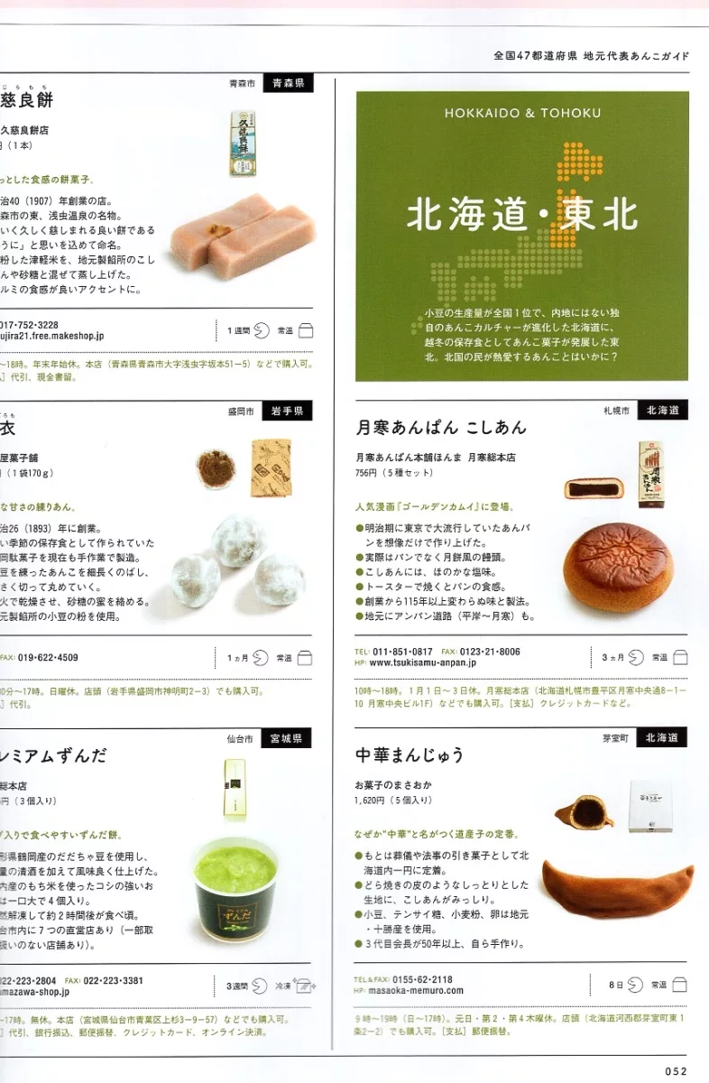 足以代表日本47都道府縣的紅豆產品指南