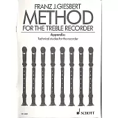 Franz J. Giesbert：Method for the Treble Recorder
