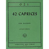 Etienne Ozi：42首隨想曲 作品35 巴松管獨奏樂譜