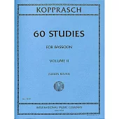 科普拉施：六十首練習曲 第2冊 低音管樂譜KOVAR Simon編曲