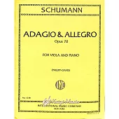 舒曼 中提琴與鋼琴的Adagio和Allegro 作品70