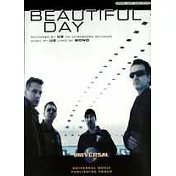 U2樂團-BEAUTIFUL DAY單曲鋼琴譜