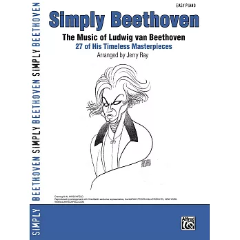 貝多芬音樂集簡易鋼琴譜