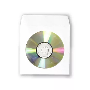 DigiStone CD/DVD A級紙袋(白色) 300PCS