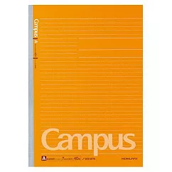 KOKUYO Campus東大生點線筆記本 (A4 橘) A4 橘