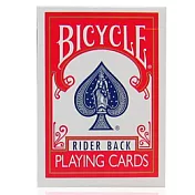 撲克牌 BICYCLE 808 標準尺寸撲克牌 紅色