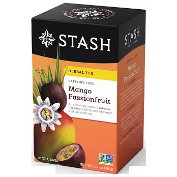 《STASH》無咖啡因草本芒果百香果風味茶