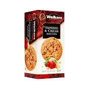 《Walkers》蘇格蘭皇家草莓奶油風味餅乾