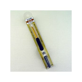 廣島鉤針有柄-金色鉤針.灰黑6/0(3.5MM)