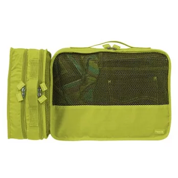 Lapoche立體旅行衣物收納包(中)綠色