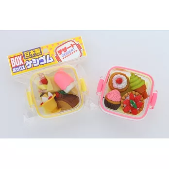 【iwako】NO PVC 環保造型橡皮擦 小盒裝(甜點組合)