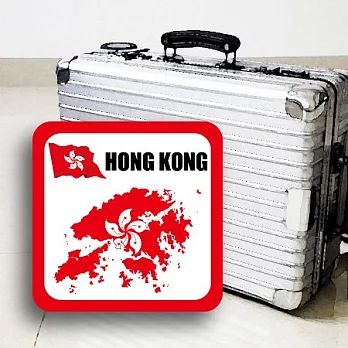 【國旗商品創意館】香港特區旗領土防水、抗ＵＶ貼紙／Hong Kong