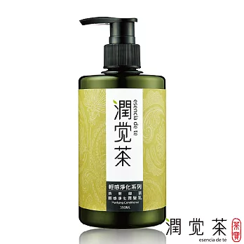 【茶寶 潤覺茶】茶樹綠茶輕感淨化潤髮乳 350ml