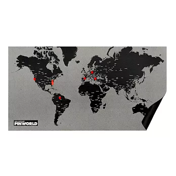 palomar 拼世界地圖黑色