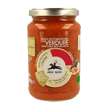 【Alce Nero尼諾】番茄蔬菜義大利麵醬(350g)