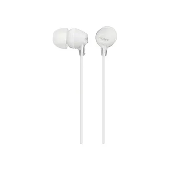 SONY輕量型內耳式耳機MDR-EX15LP白色