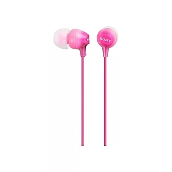 SONY輕量型內耳式耳機MDR-EX15LP粉色