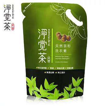 茶寶 淨覺茶 天然茶籽洗衣素補充包 1.8Kg