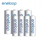 日本Panasonic國際牌eneloop低自放電充電電池組(內附3號4入+4號4入)