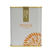PEKOE精選-台灣鹿谷凍頂紅水烏龍茶，100g(金屬罐.銀灰)