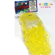 【BabyTiger虎兒寶】Rainbow Loom 彩虹編織器 彩虹圈圈 600條 補充包 -果凍黃色