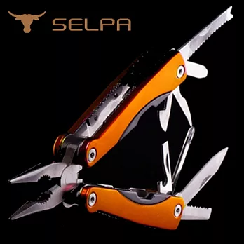 【韓國SELPA】11合一多功能萬用工具組橙色