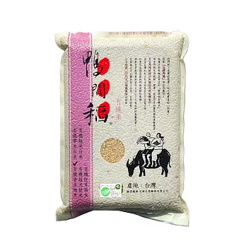 【鴨間稻】有機香米糙米3kg