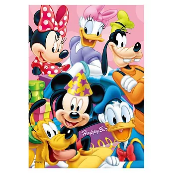 Mickey Mouse&Friends生日驚喜拼圖108片
