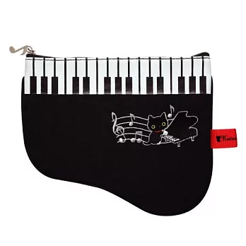 San-X 小襪貓鋼琴系列化妝包