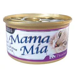 MaMaMia貓餐罐系列─雞肉+白身鮪魚+蝦肉24入