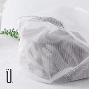 UdiLife生活大師 純淨無染/細網圓型洗衣袋/直35CM