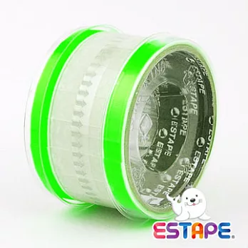 【ESTAPE】抽取式Memo貼-色頭螢光綠（14mm/重複貼黏/可書寫/便利貼/手帳/標籤/註記）